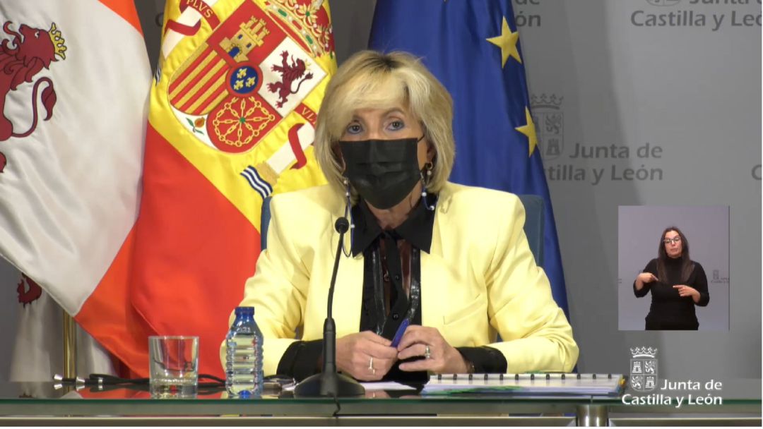 La Consejera de Sanidad, Verónica Casado, en su comparecencia de este lunes 19 de abril La Consejera de Sanidad, Verónica Casado, en su comparecencia de este lunes 19 de abril