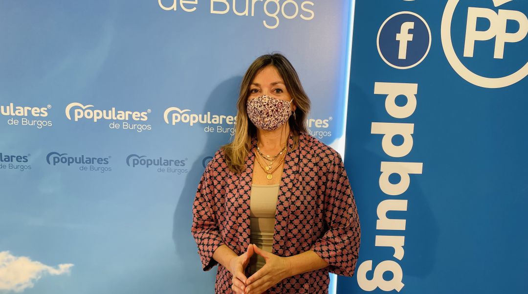 Carolina Blasco, portavoz del PP en el Ayuntamiento de Burgos Carolina Blasco, portavoz del PP en el Ayuntamiento de Burgos