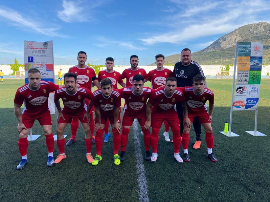 Once inicial del Jódar C.F. ante el Recreativo de Bailén Once inicial del Jódar C.F. ante el Recreativo de Bailén