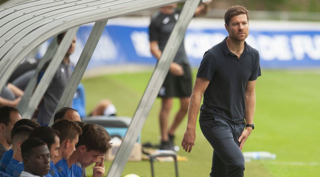Xabi Alonso dirige un partido del Sanse en Zubieta Xabi Alonso dirige un partido del Sanse en Zubieta
