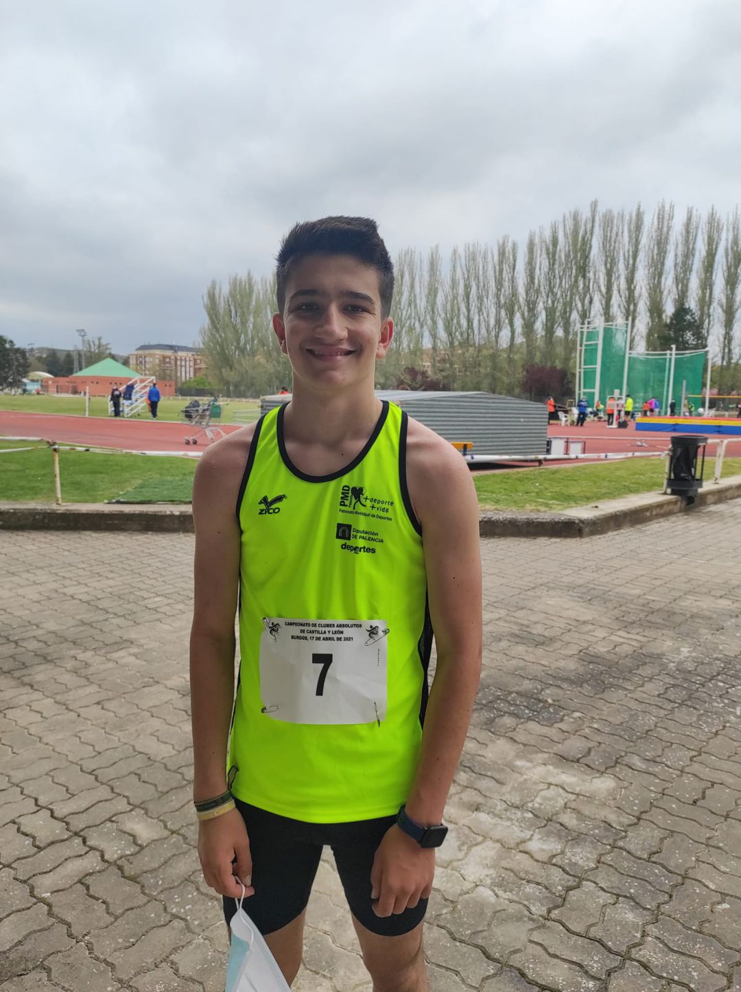 Rodrigo Santa Elena en el Campeonato Autonómico Rodrigo Santa Elena en el Campeonato Autonómico