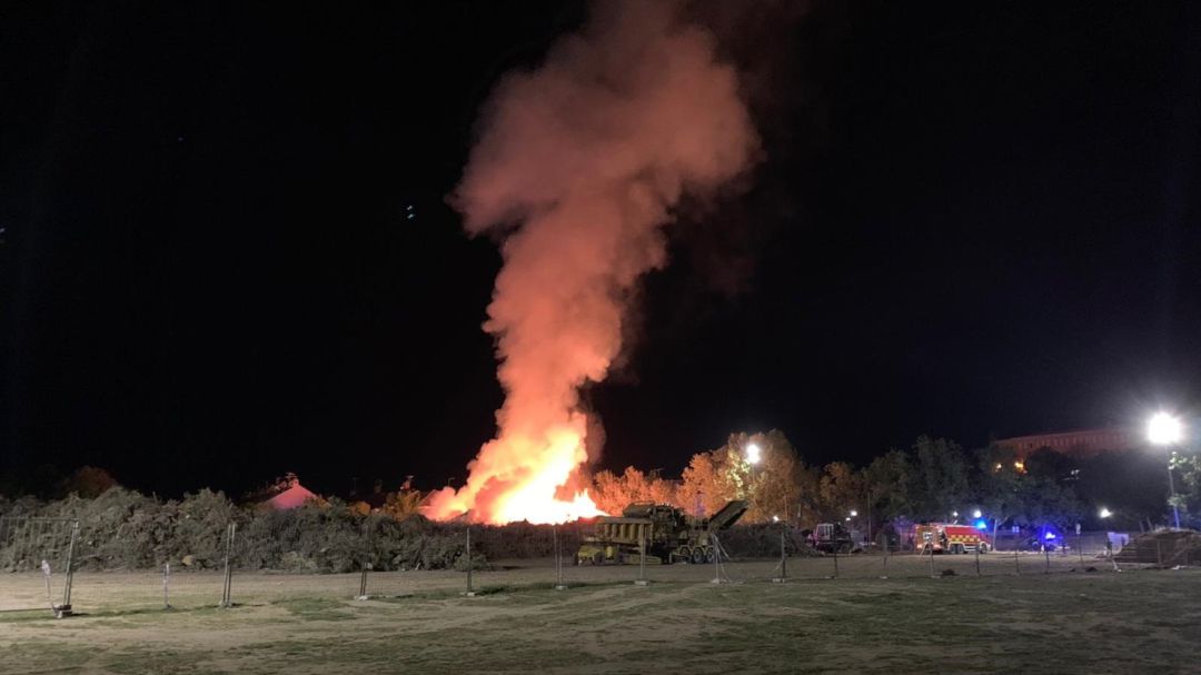 Incendio en Villaviciosa de Odón Incendio en Villaviciosa de Odón