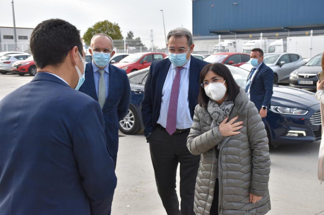 La ministra de Sanidad junto al consejero de Sanidad de Castilla-La Mancha La ministra de Sanidad junto al consejero de Sanidad de Castilla-La Mancha