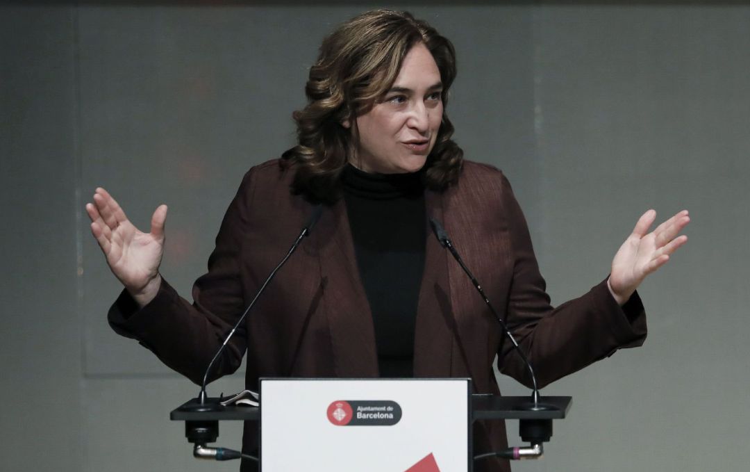 La alcaldesa de Barcelona, Ada Colau. La alcaldesa de Barcelona, Ada Colau.
