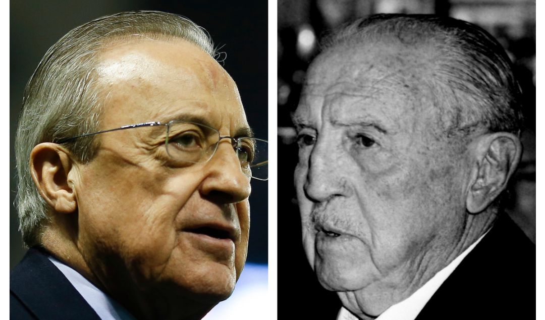 Florentino Pérez y Santiago Bernabéu, los dos presidentes con más Copas de Europa del Real Madrid Florentino Pérez y Santiago Bernabéu, los dos presidentes con más Copas de Europa del Real Madrid