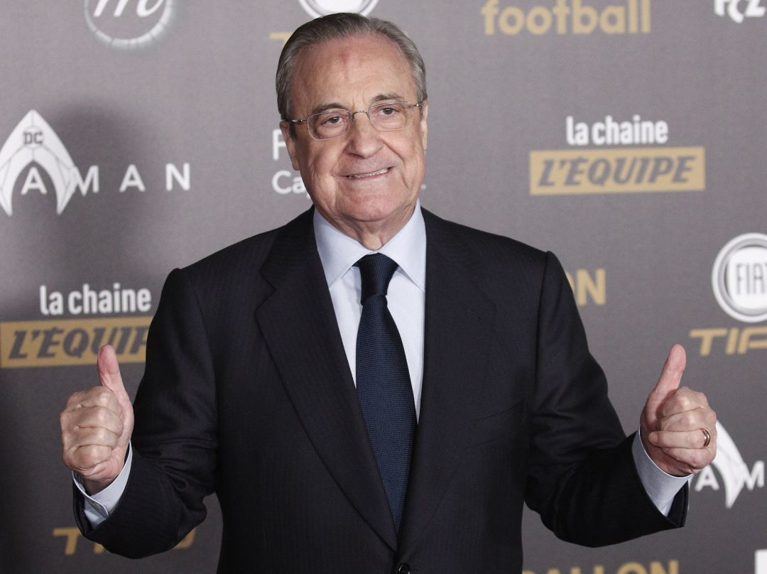 El presidente del Real Madrid, Florentino Pérez. El presidente del Real Madrid, Florentino Pérez.
