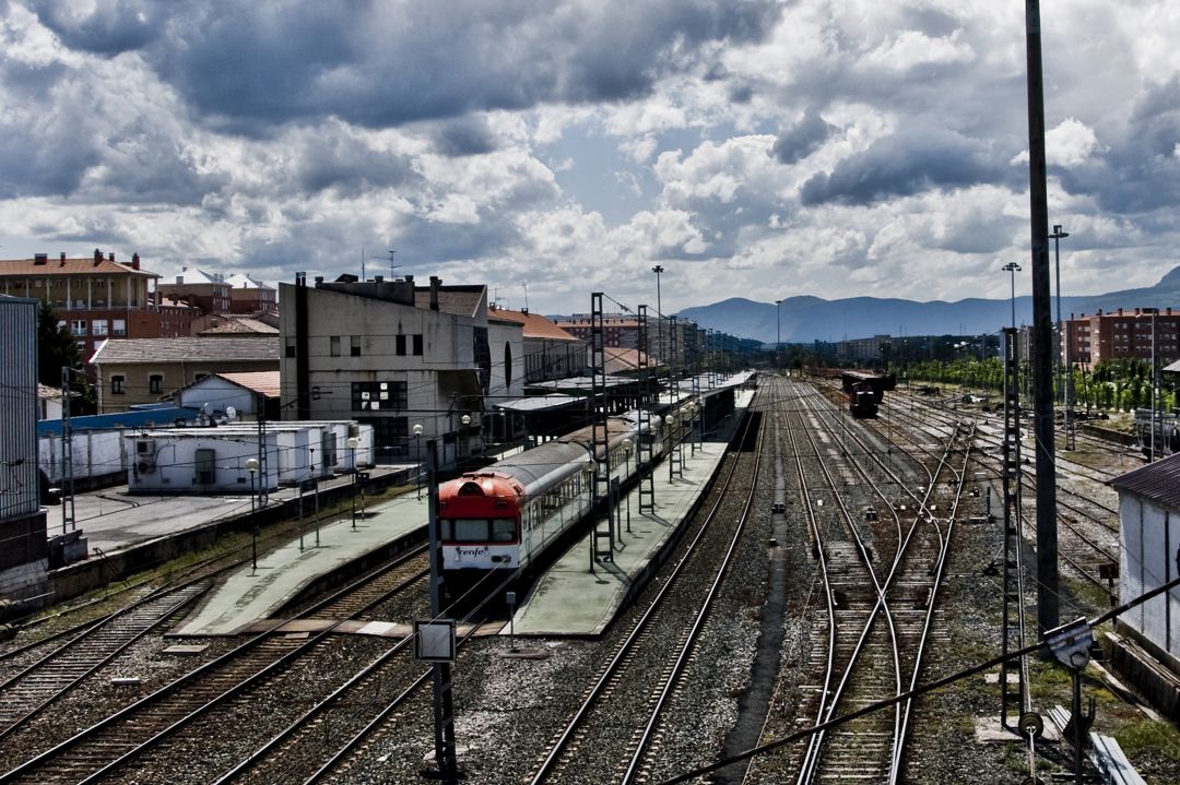 Vías del tren. Vías del tren.