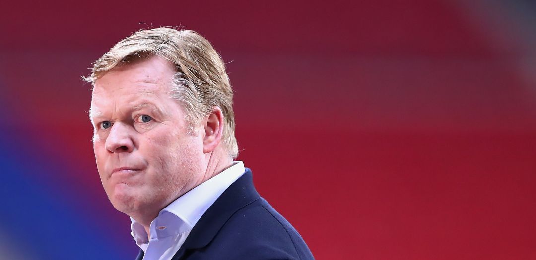Ronald Koeman, durante un partido del Fútbol Club Barcelona Ronald Koeman, durante un partido del Fútbol Club Barcelona