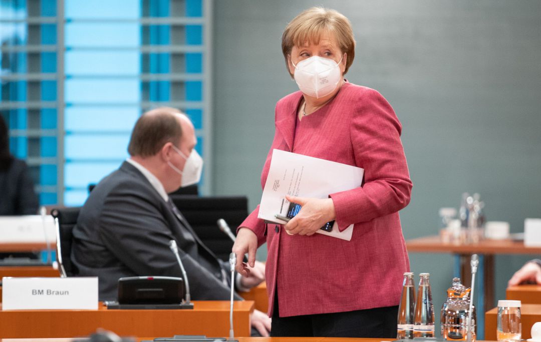 La canciller Angela Merkel. La canciller Angela Merkel.