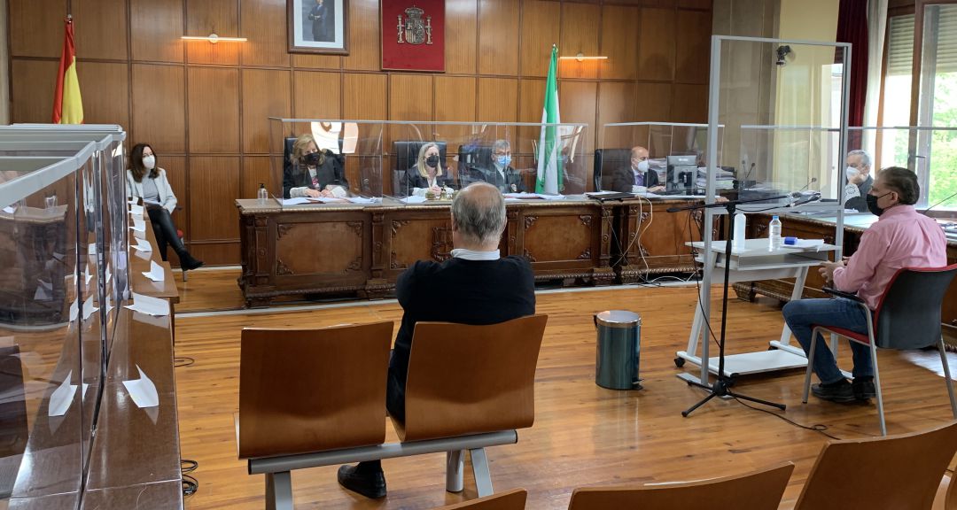 El técnico de la Oficina de Control de Concesionarias durante su declaración. El técnico de la Oficina de Control de Concesionarias durante su declaración.