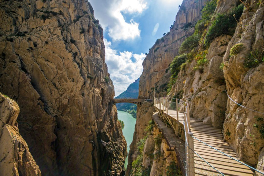 El Caminito del Rey en la provincia de Málaga El Caminito del Rey en la provincia de Málaga