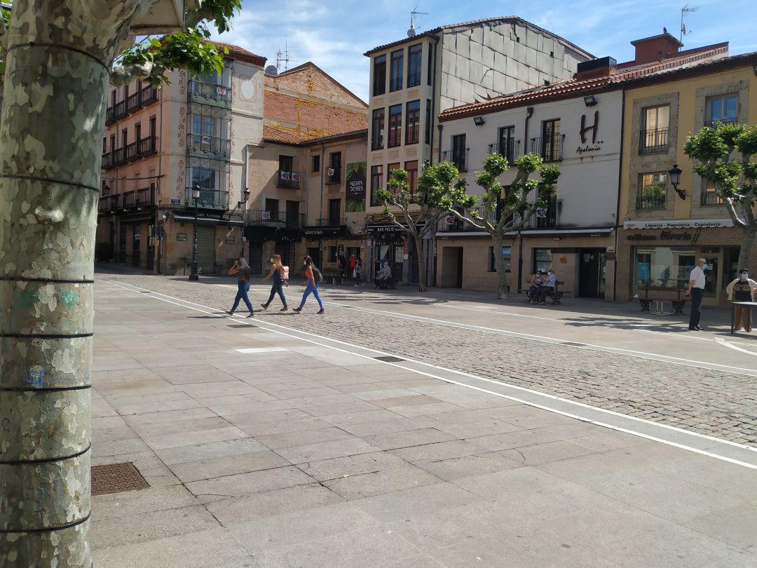 Sorianos en la Plaza de Herradores Sorianos en la Plaza de Herradores