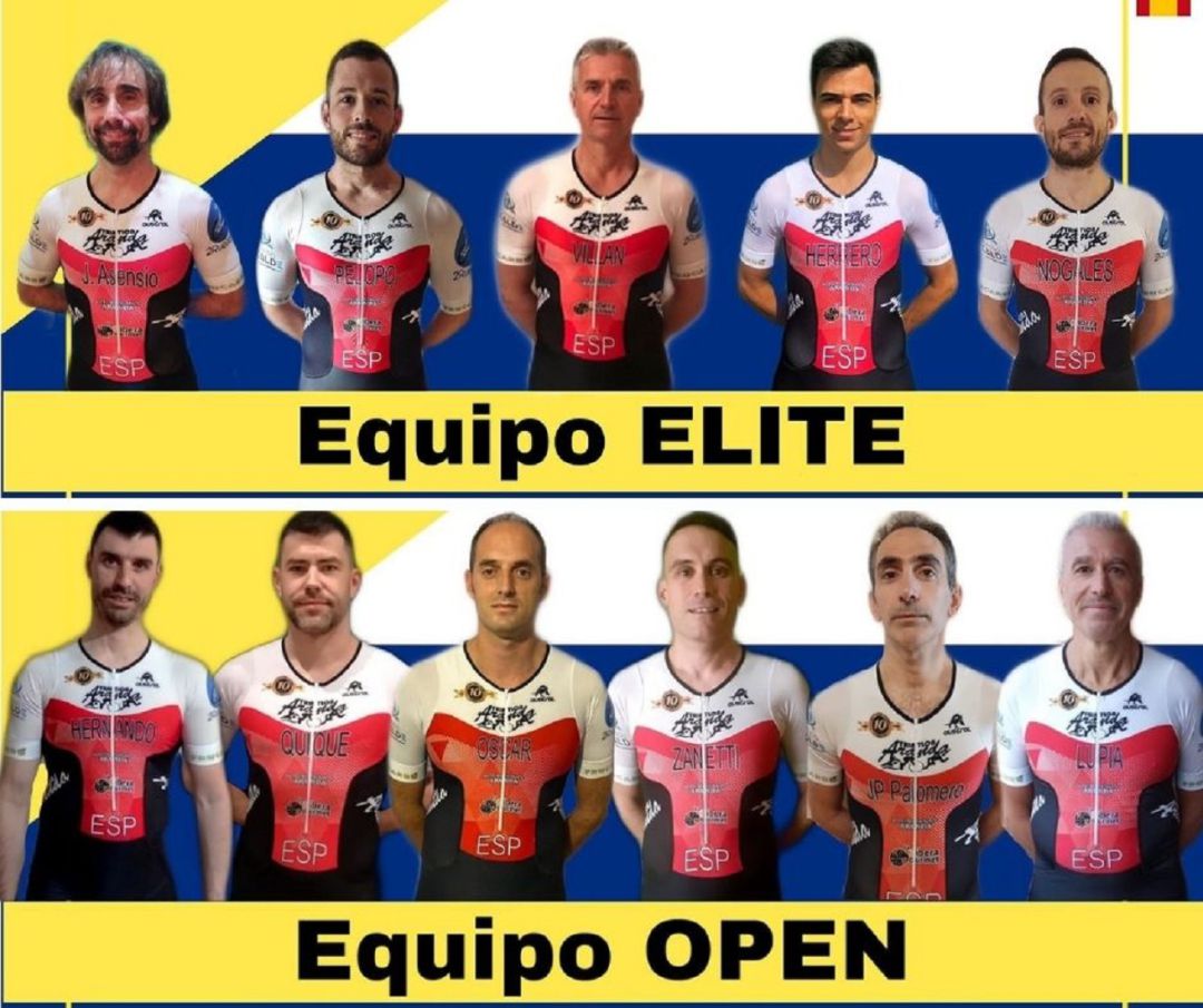 Los 11 integrantes del Triatlón Aranda que participan en el Campeonato de España de Duatlón en Alcobendas. Los 11 integrantes del Triatlón Aranda que participan en el Campeonato de España de Duatlón en Alcobendas.
