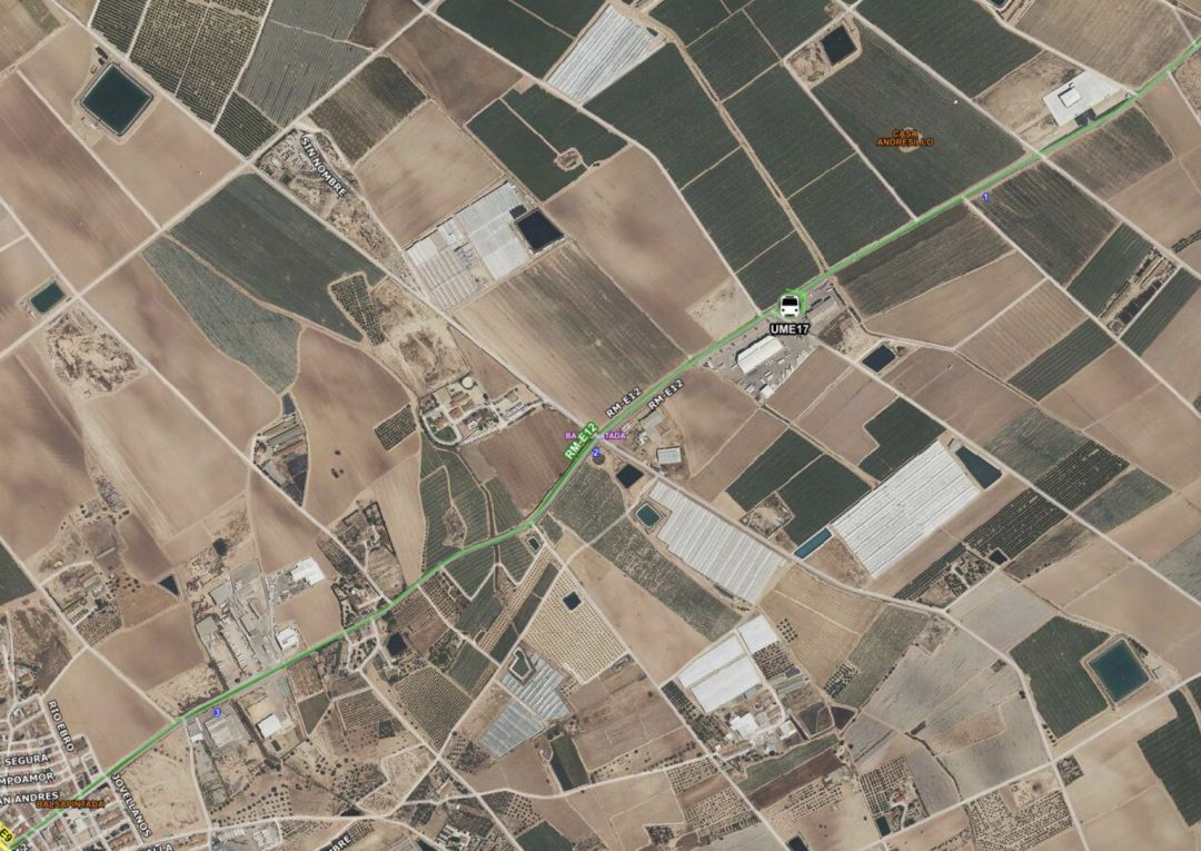 Zona aproximada donde se producía el suceso Zona aproximada donde se producía el suceso