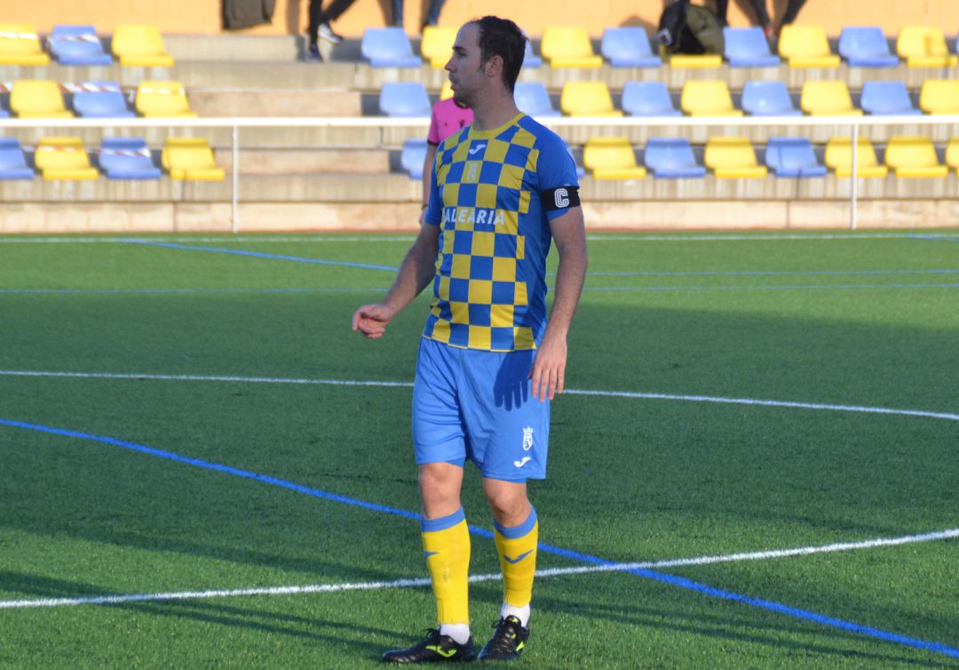 Ferrán jugador del CD Dénia. Ferrán jugador del CD Dénia.