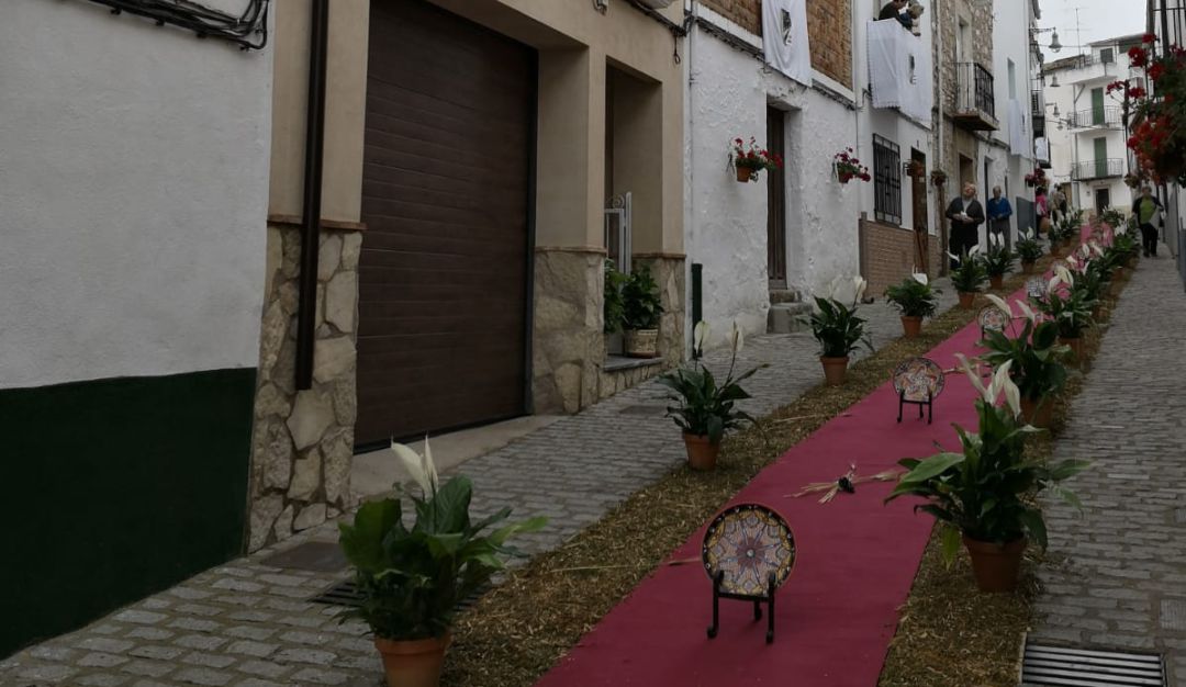Calles adornadas en el Corpus de Villacarrillo. Calles adornadas en el Corpus de Villacarrillo.