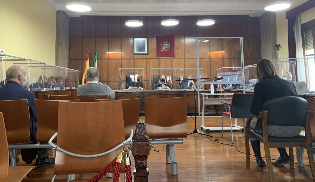 Sala de vistas de la Audiencia Provincial en la que se celebran las sesiones del Juicio por el Caso Matinsreg. Sala de vistas de la Audiencia Provincial en la que se celebran las sesiones del Juicio por el Caso Matinsreg.