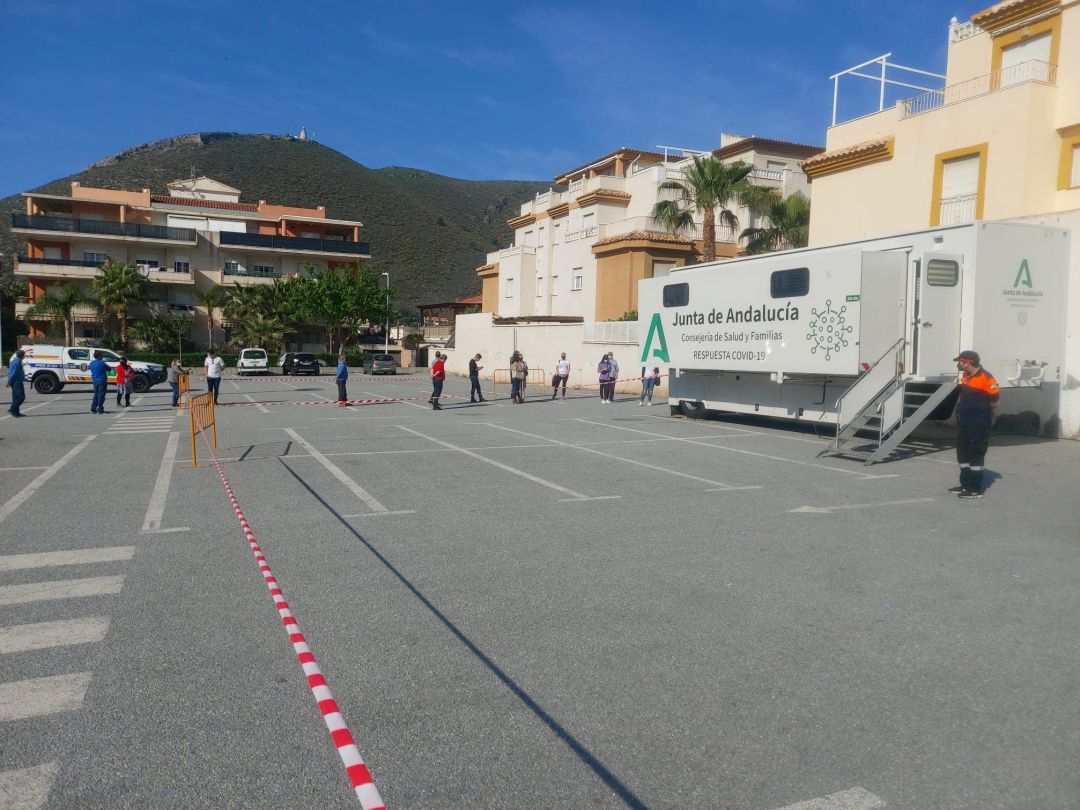 La delegación de Salud realiza un cribado masivo en Gualchos La delegación de Salud realiza un cribado masivo en Gualchos