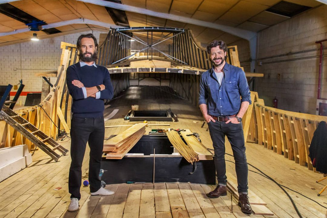 Rodrigo Santoro y Álvaro Morte, protagonistas de "Sin límites". Rodrigo Santoro y Álvaro Morte, protagonistas de "Sin límites".