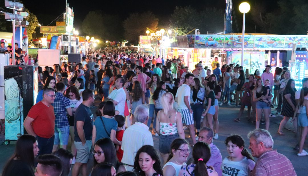 Imagen de archivo de las ferias de Manzanares, durante el pasado mes de julio de 2019 Imagen de archivo de las ferias de Manzanares, durante el pasado mes de julio de 2019