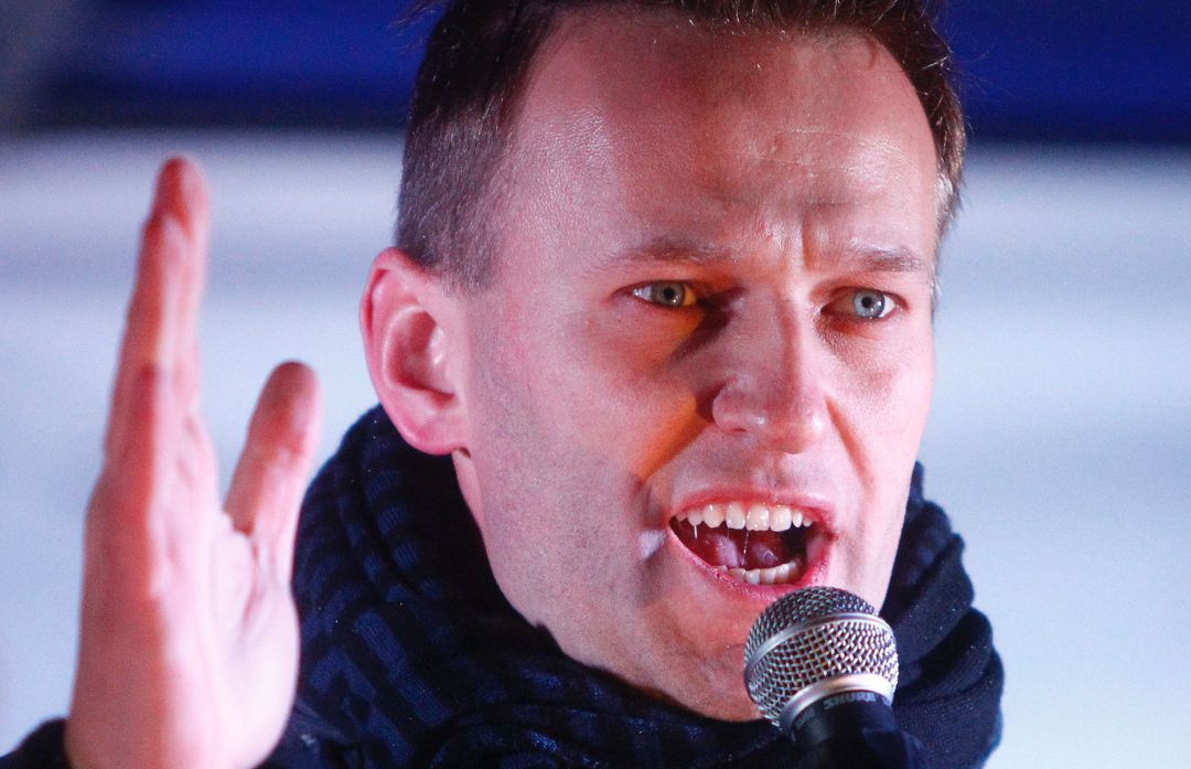 El opositor ruso Alexei Navalni El opositor ruso Alexei Navalni