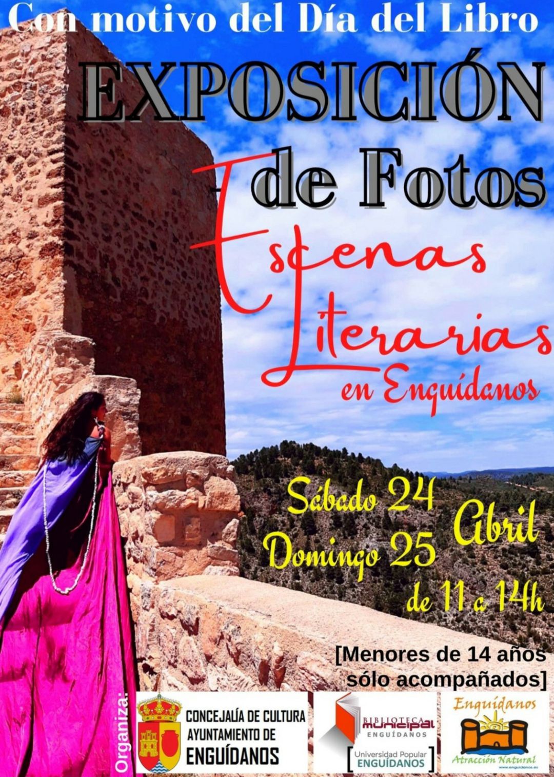 Recreación de escenas literarias para conmemorar el Día del Libro Recreación de escenas literarias para conmemorar el Día del Libro