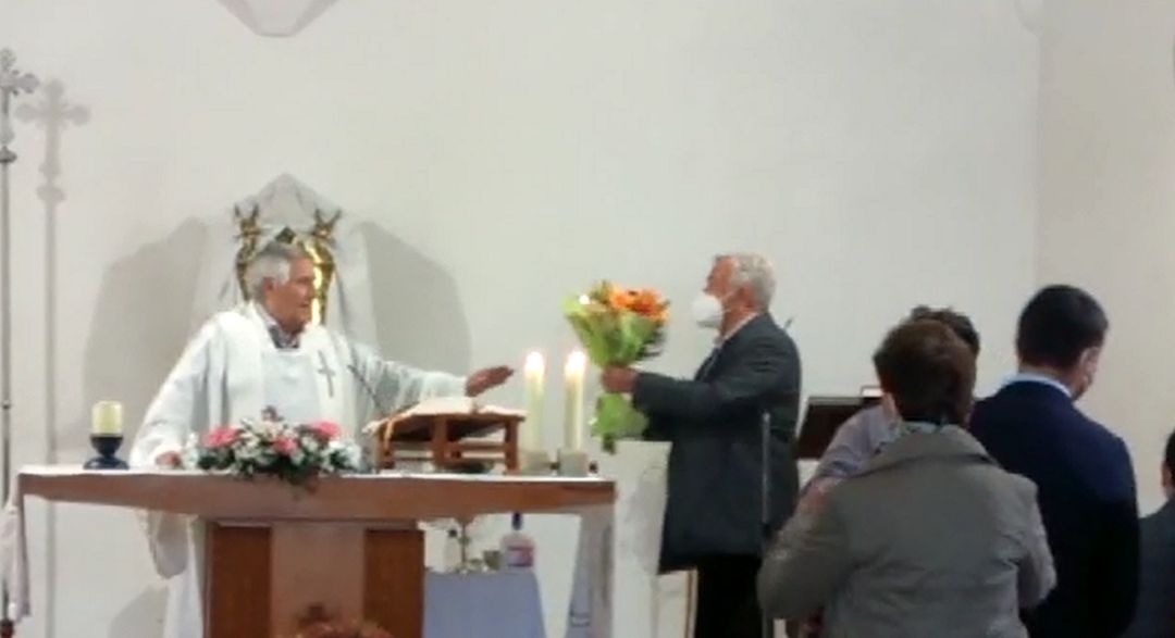Homenaje al sacerdote Antonio Navarro en Benirredrà Homenaje al sacerdote Antonio Navarro en Benirredrà