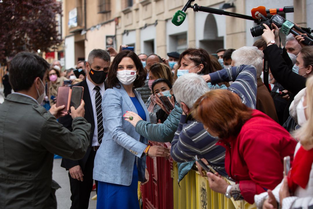 La candidata del PP y actual presidente de la Comunidad de Madrid, Isabel Díaz Ayuso. La candidata del PP y actual presidente de la Comunidad de Madrid, Isabel Díaz Ayuso.