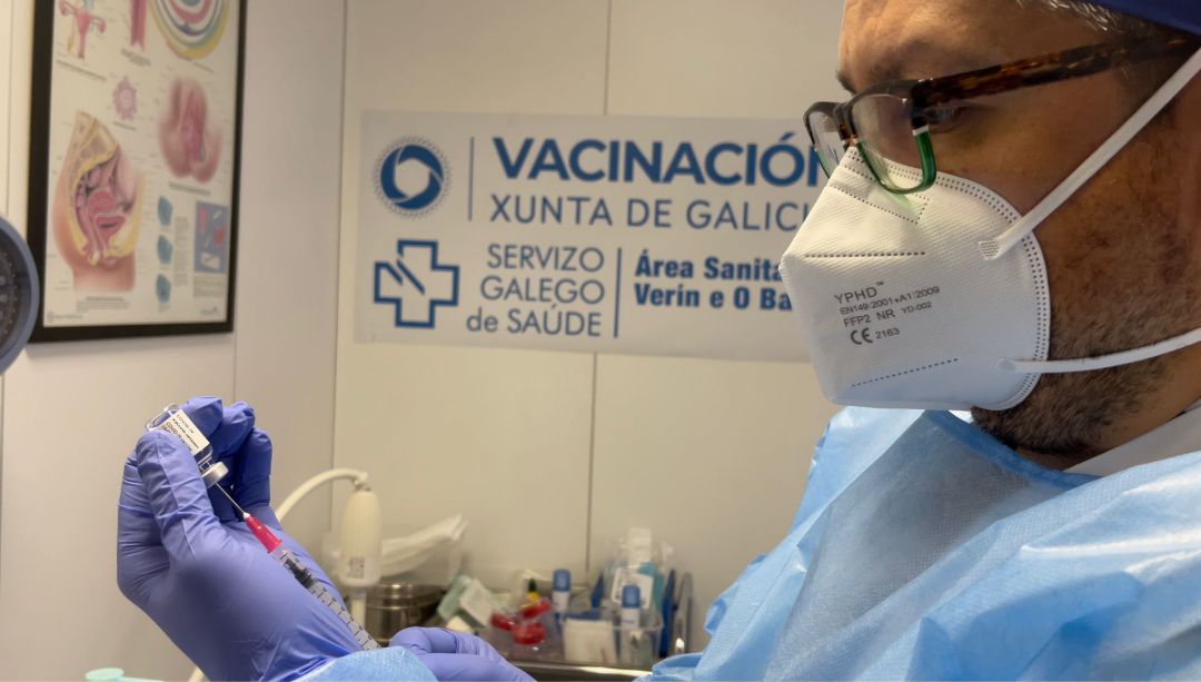 Punto de vacunación del Área Sanitaria de Ourense, Verín y O Barco Punto de vacunación del Área Sanitaria de Ourense, Verín y O Barco