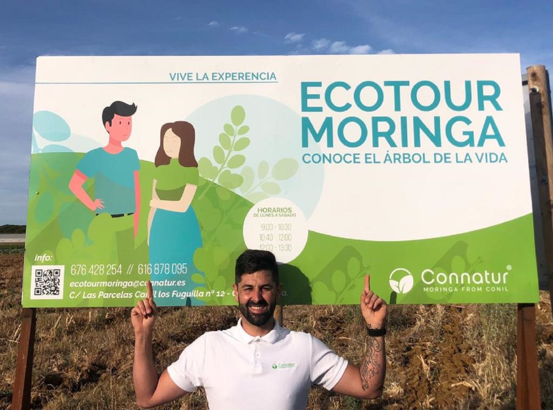 Juan Diego Marín propietario y gerente de Ecotour Moringa Juan Diego Marín propietario y gerente de Ecotour Moringa