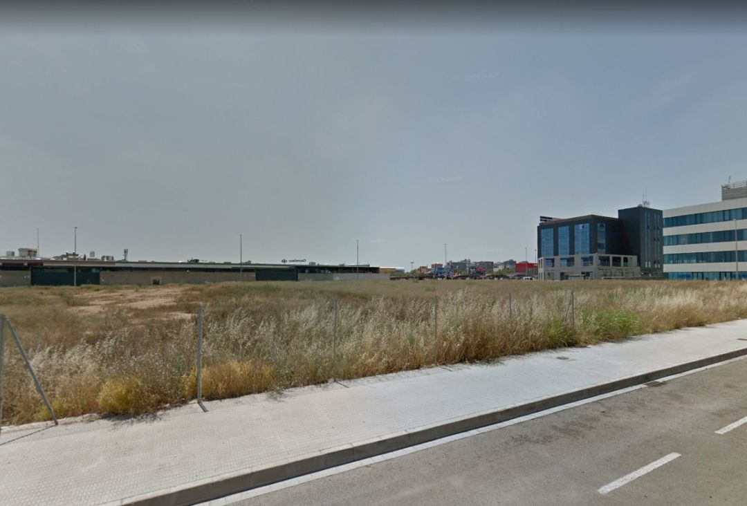 Imagen de un solar de la ciudad de Castellón que no ha sido cuidado Imagen de un solar de la ciudad de Castellón que no ha sido cuidado