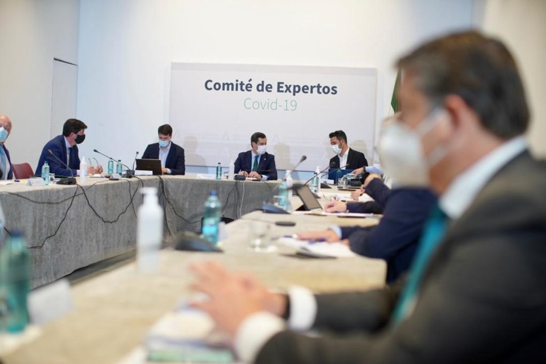 Reunión del comité de expertos sanitarios de la Junta este martes Reunión del comité de expertos sanitarios de la Junta este martes