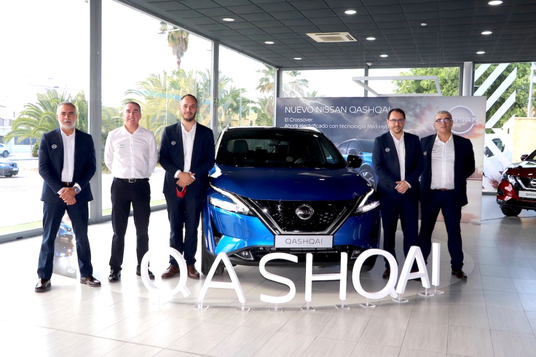 El equipo de Loreto Motor durante la presentación del nuevo Qashqai El equipo de Loreto Motor durante la presentación del nuevo Qashqai