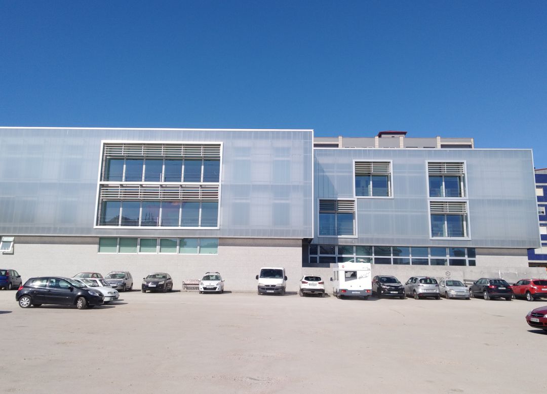 Centro de salud de Tui. Centro de salud de Tui.