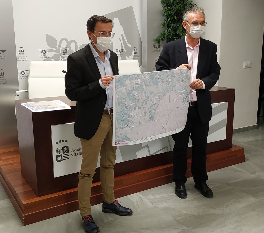 Rueda de prensa conjunta de los alcaldes de ambas ciudades Rueda de prensa conjunta de los alcaldes de ambas ciudades