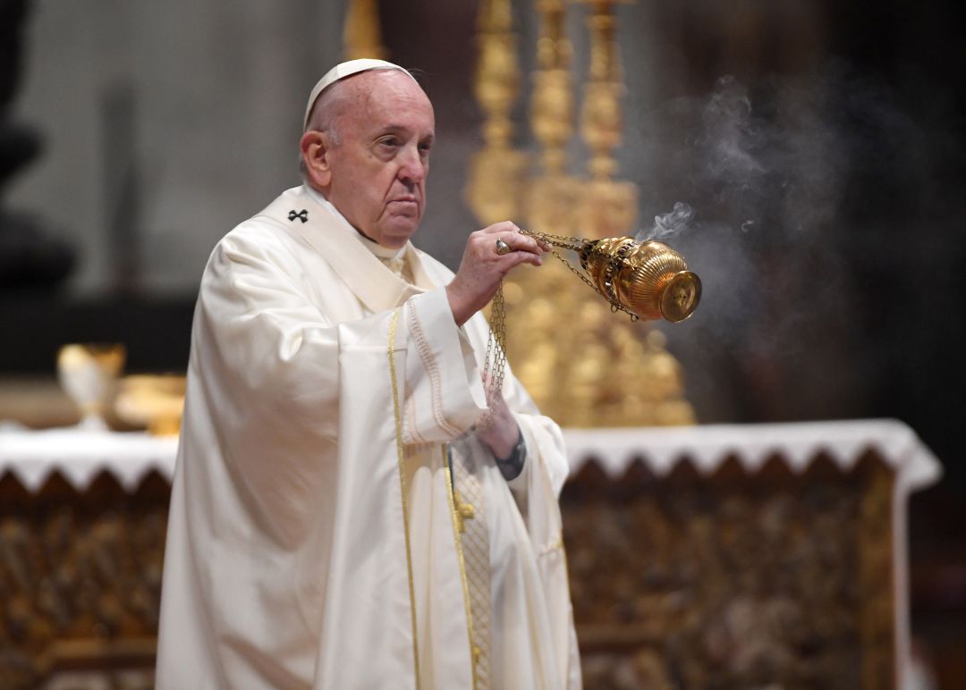 El papa Francisco. El papa Francisco.