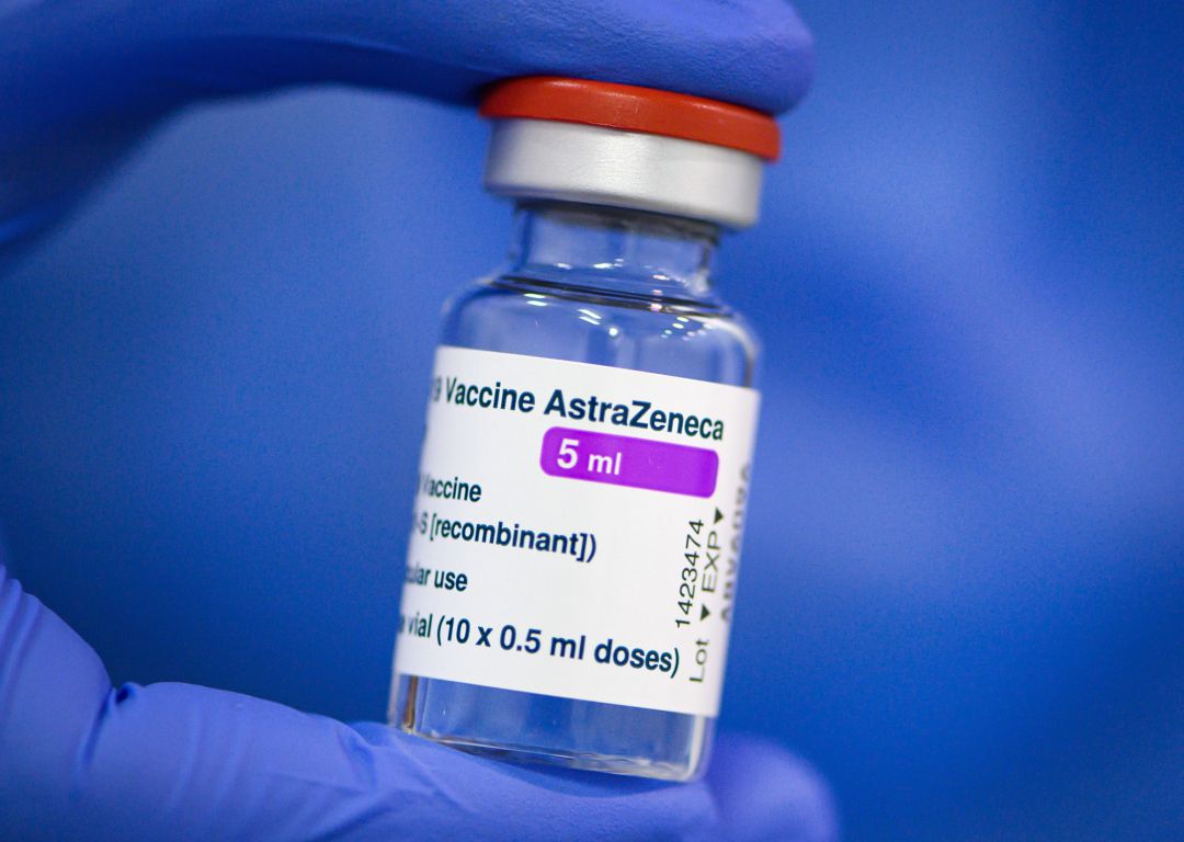 Un vial de la vacuna de AstraZeneca, en una imagen de archivo Un vial de la vacuna de AstraZeneca, en una imagen de archivo
