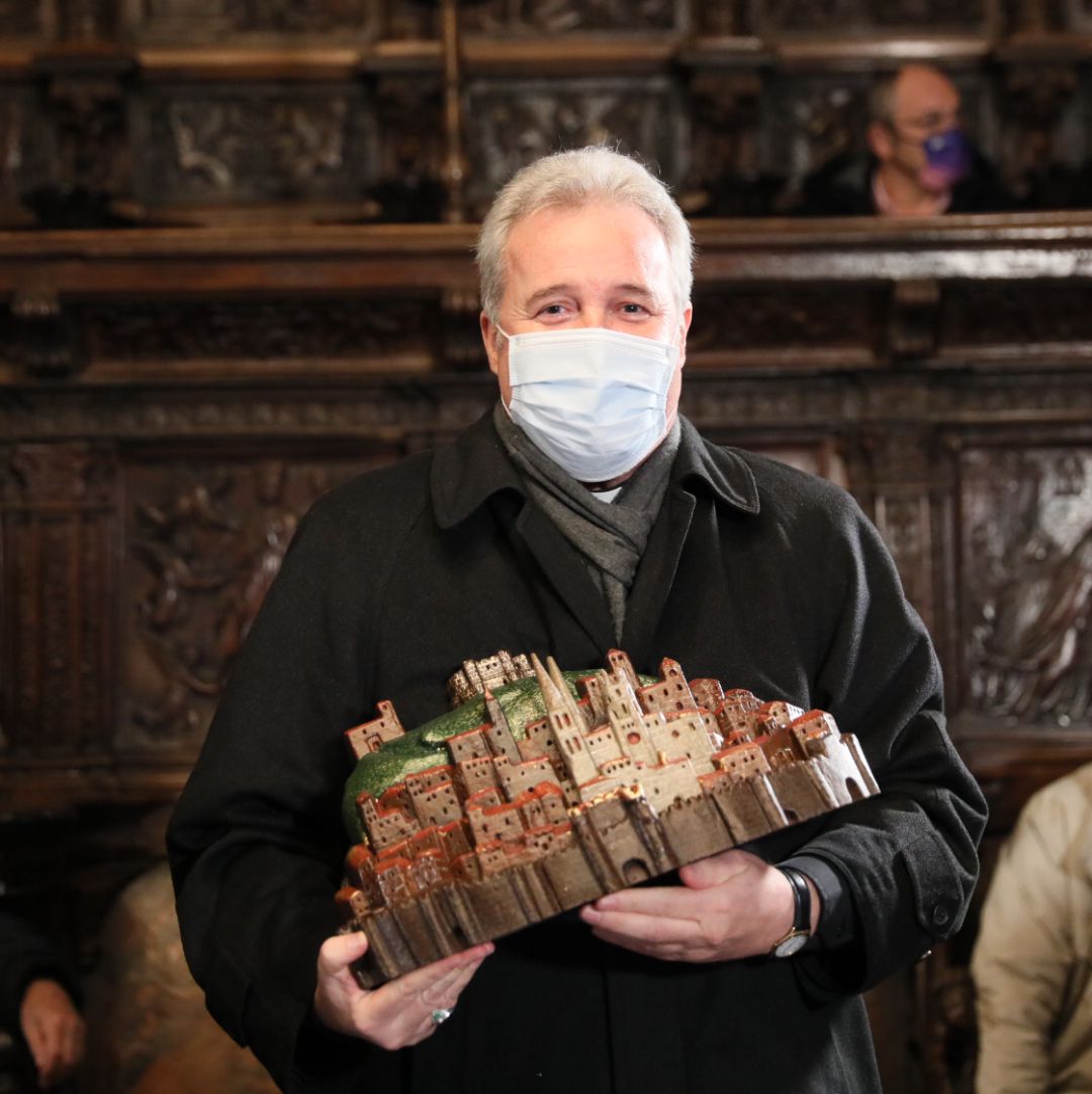 El arzobispo de Burgos, Mario Iceta, pide reformar la Ley de Mecenazgo El arzobispo de Burgos, Mario Iceta, pide reformar la Ley de Mecenazgo