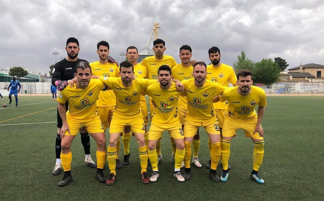 Once inicial de La Solana en el último partido contra Madridejos Once inicial de La Solana en el último partido contra Madridejos