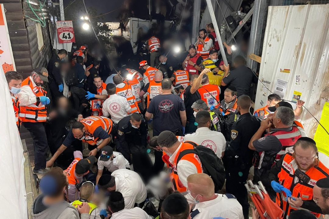 Avalancha humana en Israel. Avalancha humana en Israel.