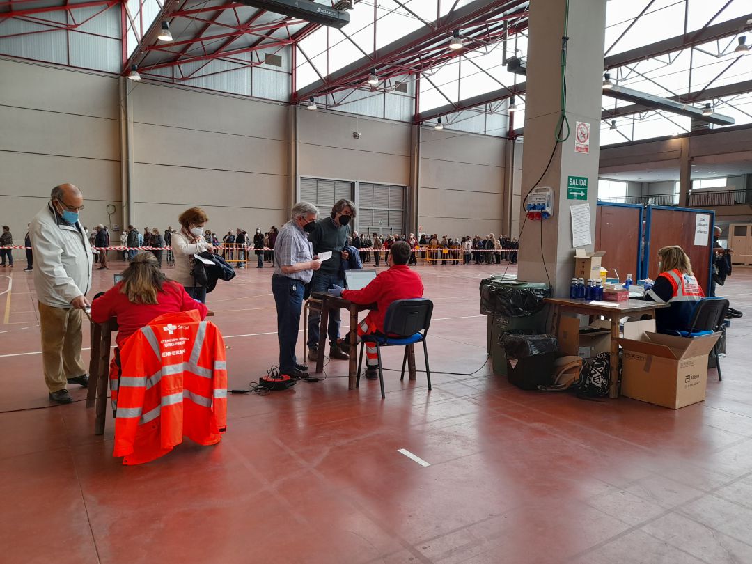 Vacunación en el Recinto Ferial Vacunación en el Recinto Ferial