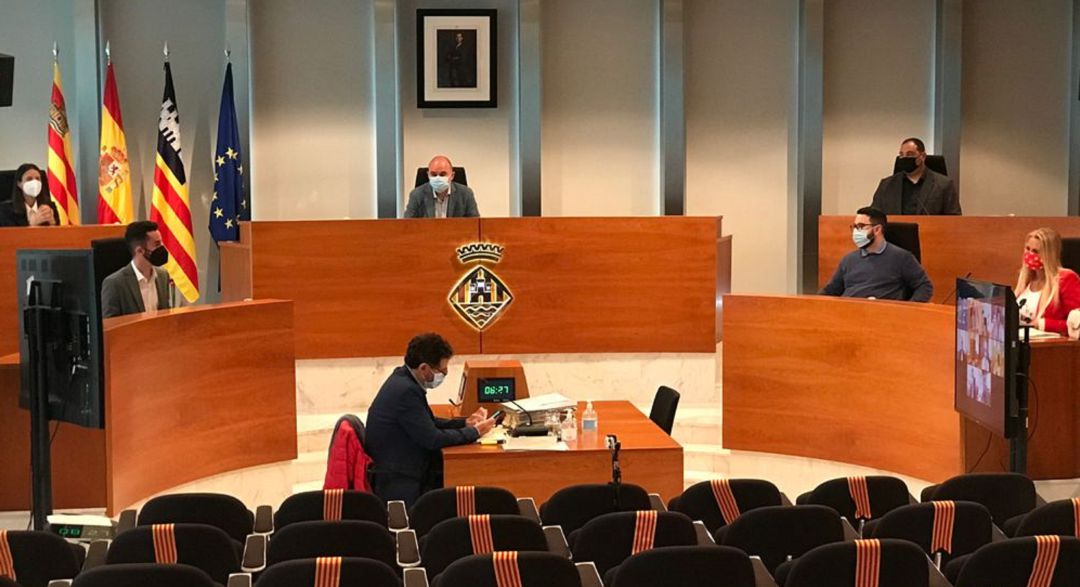Imagen del pleno de este viernes Imagen del pleno de este viernes