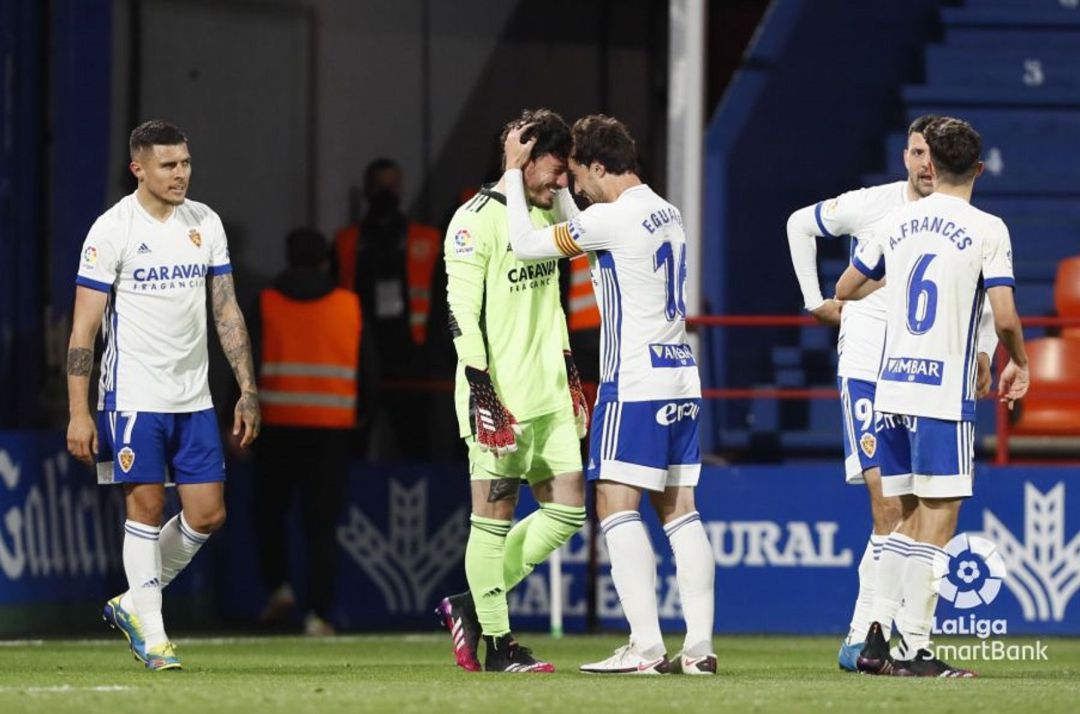 Cristian Álvarez marcó el gol del empate en el minuto 97 Cristian Álvarez marcó el gol del empate en el minuto 97