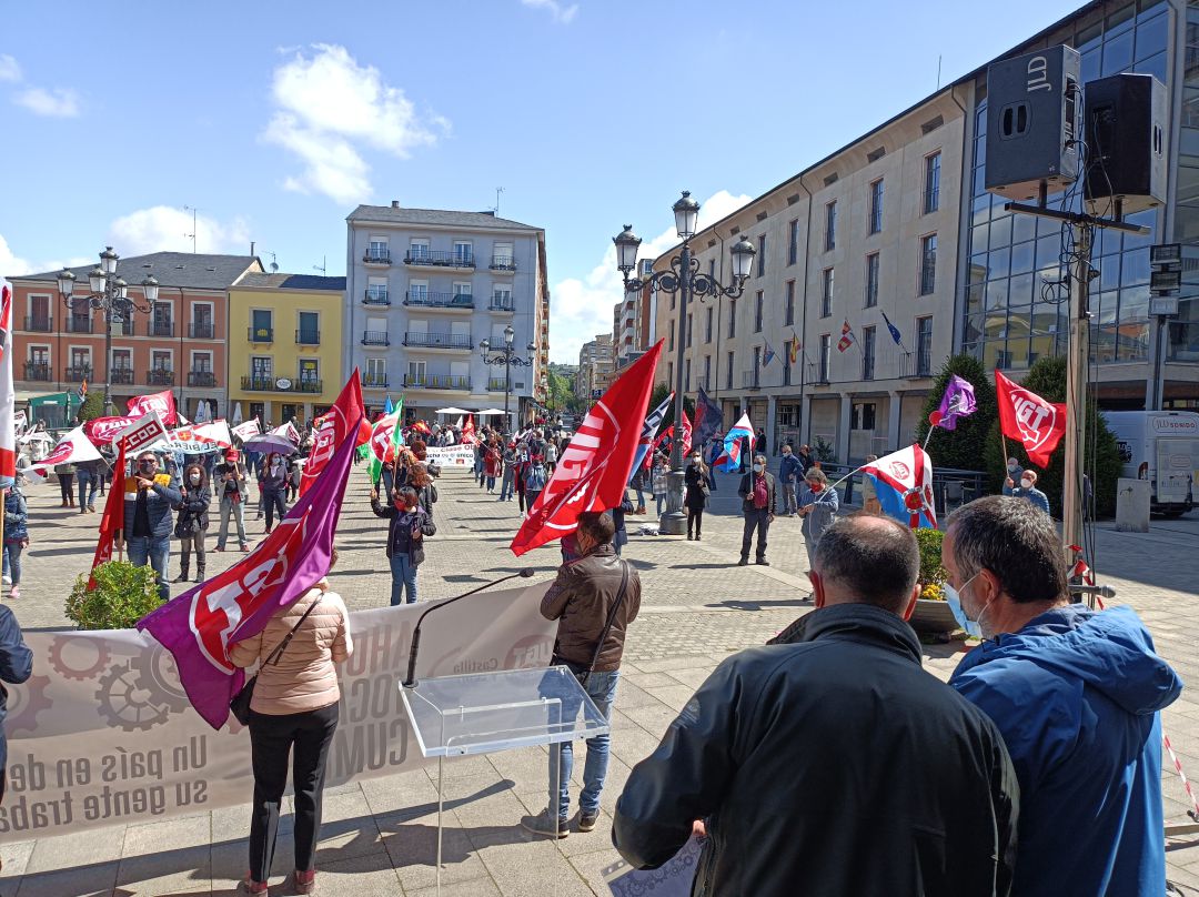 Concentración del Primero de Mayo Concentración del Primero de Mayo