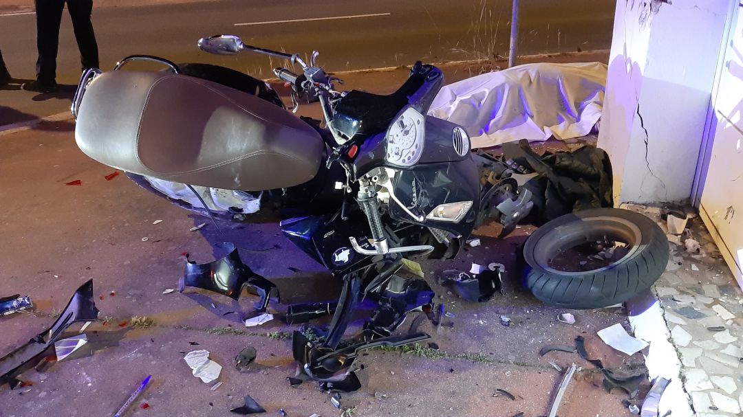 Estado en el que ha quedado la motocicleta siniestrada Estado en el que ha quedado la motocicleta siniestrada