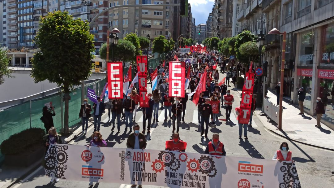 Manifestación 1 de mayo en Vigo Manifestación 1 de mayo en Vigo