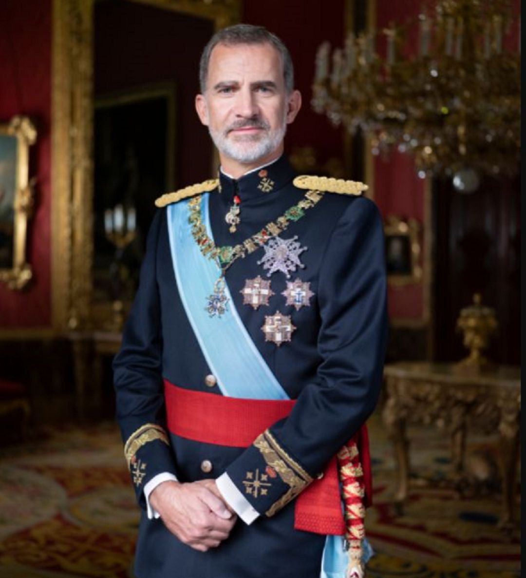 Imagen de archivo del rey Felipe VI Imagen de archivo del rey Felipe VI