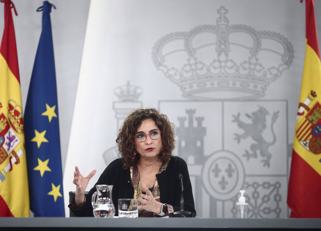 La ministra de Hacienda, María Jesús Montero; interviene en una rueda de prensa posterior al Consejo de Ministros La ministra de Hacienda, María Jesús Montero; interviene en una rueda de prensa posterior al Consejo de Ministros