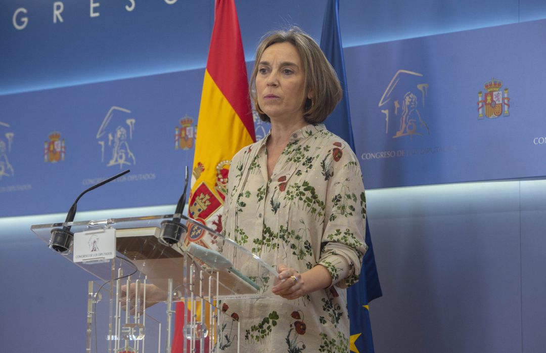 La portavoz del PP en el Congreso de los Diputados, Cuca Gamarra. La portavoz del PP en el Congreso de los Diputados, Cuca Gamarra.