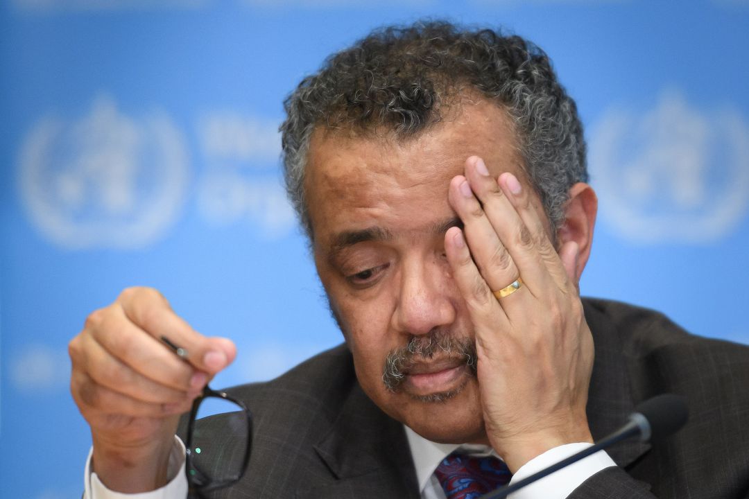 Tedros Adhanom Ghebreyesus, director de la OMS Tedros Adhanom Ghebreyesus, director de la OMS